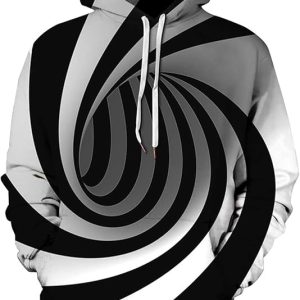Graphic Hoodies for Men Funny Novelty Pullover Sweatshirt Xmas Gifts Black red Anime Hoodie Cool Designs Rapper