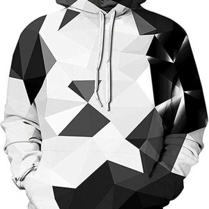 sanatty Unisex Hoodies 3D Print Galaxy Pullover Hooded Sweatshirt Hoodies with Big Pockets for Teen Men, Teen Boy, Women
