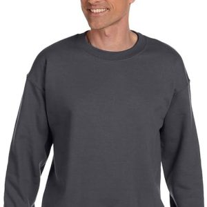 Men's Sweatshirt, Heavyweight Fleece Sweatshirt, Crewneck Pullover for Men