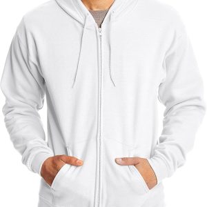 Hanes Men's EcoSmart Fleece Full-Zip Hoodie Sweatshirt