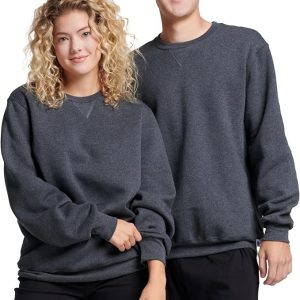 Russell Athletic Men's Dri-Power Fleece Sweatshirts, Moisture Wicking, Cotton Blend, Relaxed Fit, Sizes S-4x