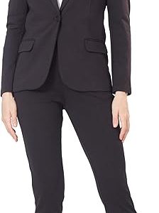 Sexy 2 Piece Outfits for Women Long Sleeve Solid Blazer with Pants Casual Elegant Business Suit Sets